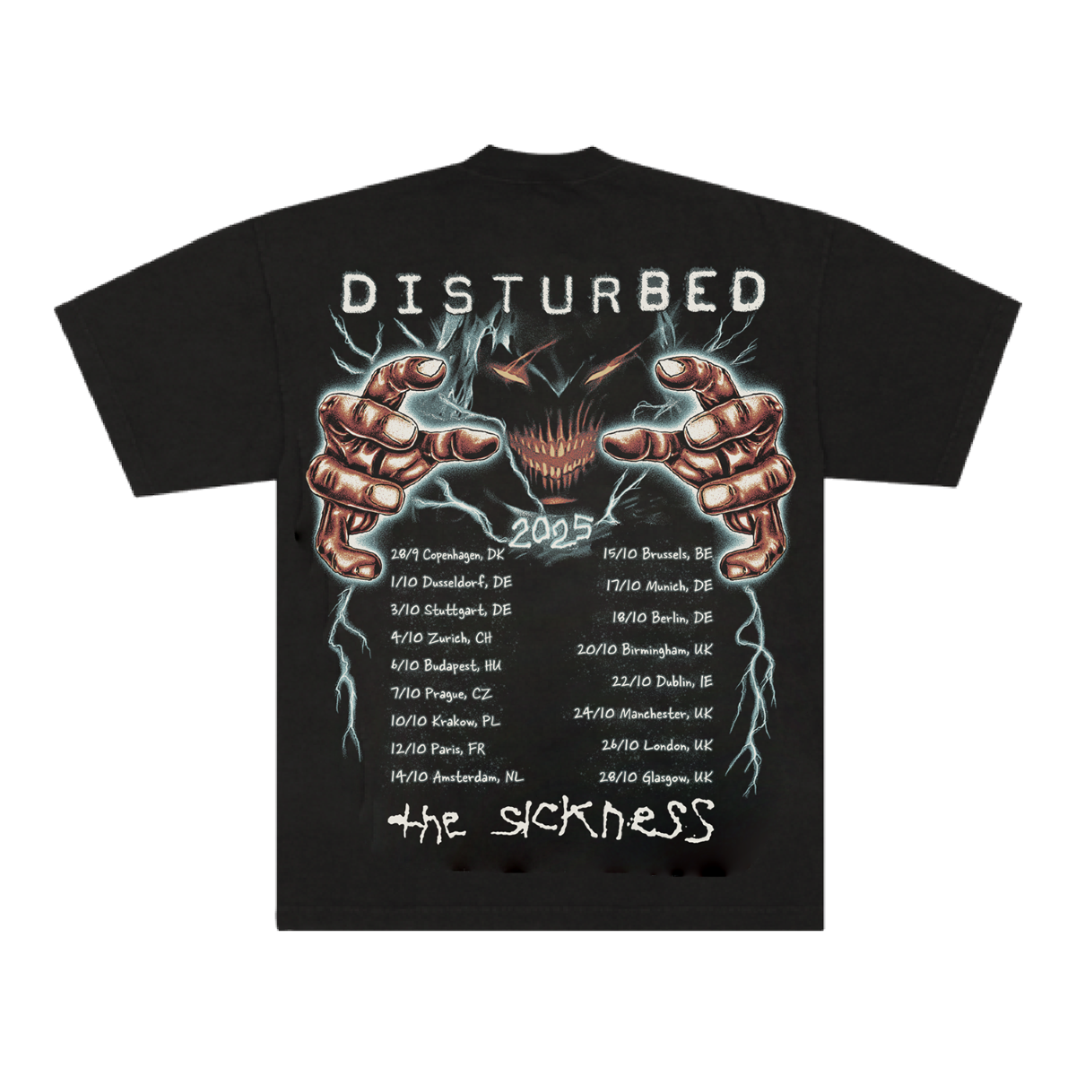 The Game Sickness 25 Tour T-Shirt