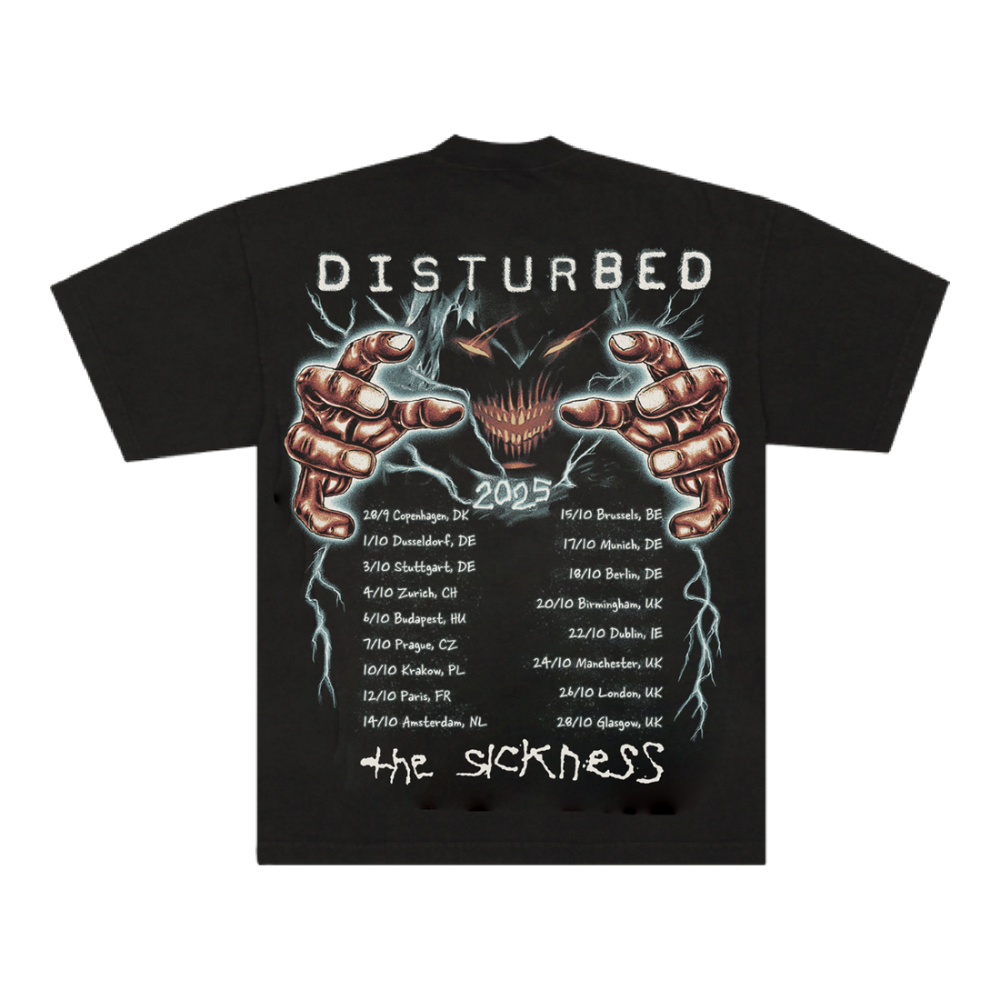 The Game Sickness 25 Tour T-Shirt