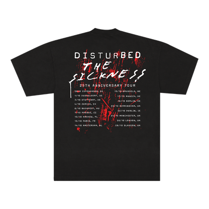 Disturbed The Sickness Faces Tour T-Shirt